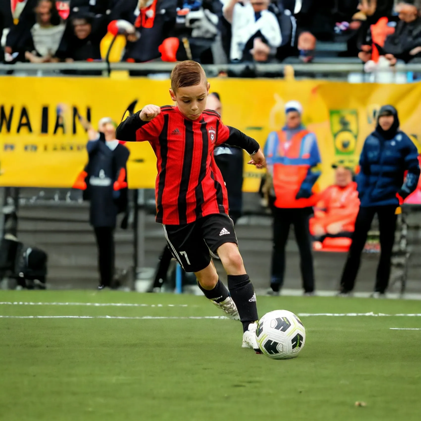 Nathan v drese Spartaka Trnava na turnaji