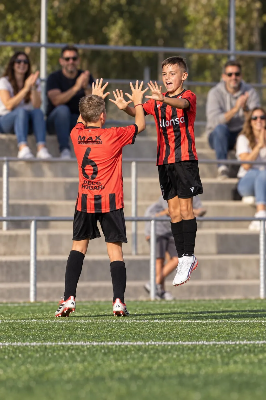 Radosť z gólu Patacona CF